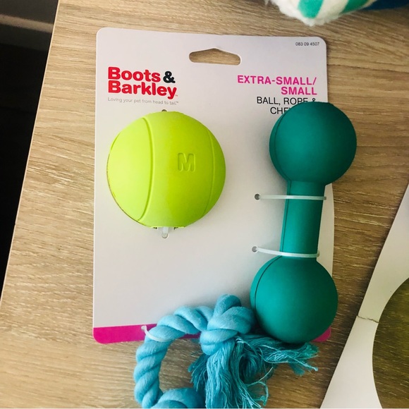 Boots & Barkley Dog Pet Toys ball bone - Picture 3 of 5